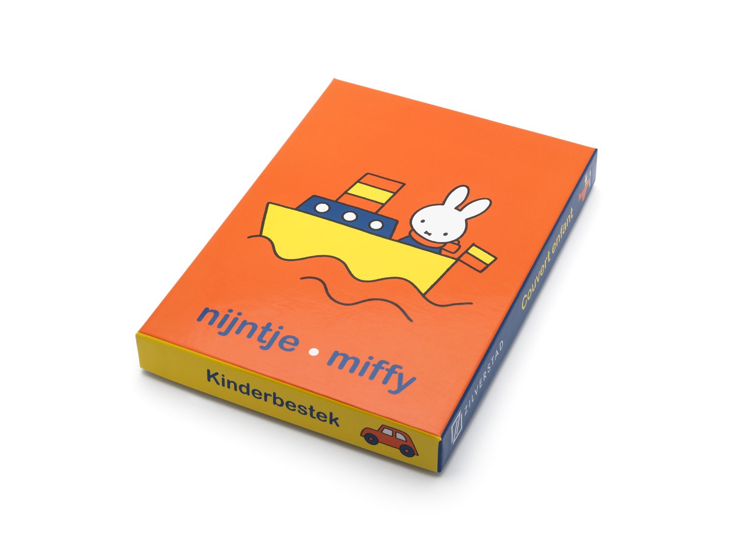 Posate per bambini miffy vehicles, 4 pezzi, acciaio inox