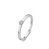 BRUNOTT BASICS 6-POOTS SOLITAIR RING MET DIAMANT