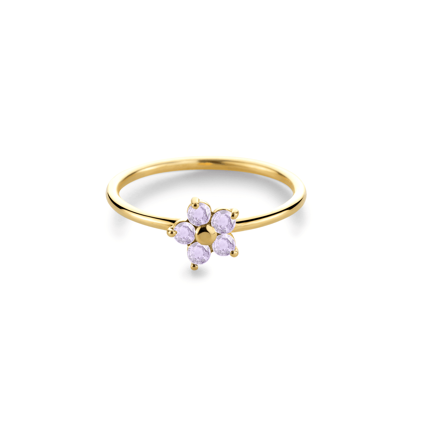 RING 'ALLERLIEFSTE' BLOOM MET LAVENDER