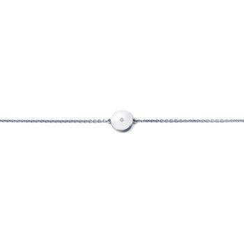 ARMBAND 'FOREVER' DISC MET DIAMANT