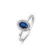 BRUNOTT BASICS RING 054009SA MET BLAUW SAFFIER