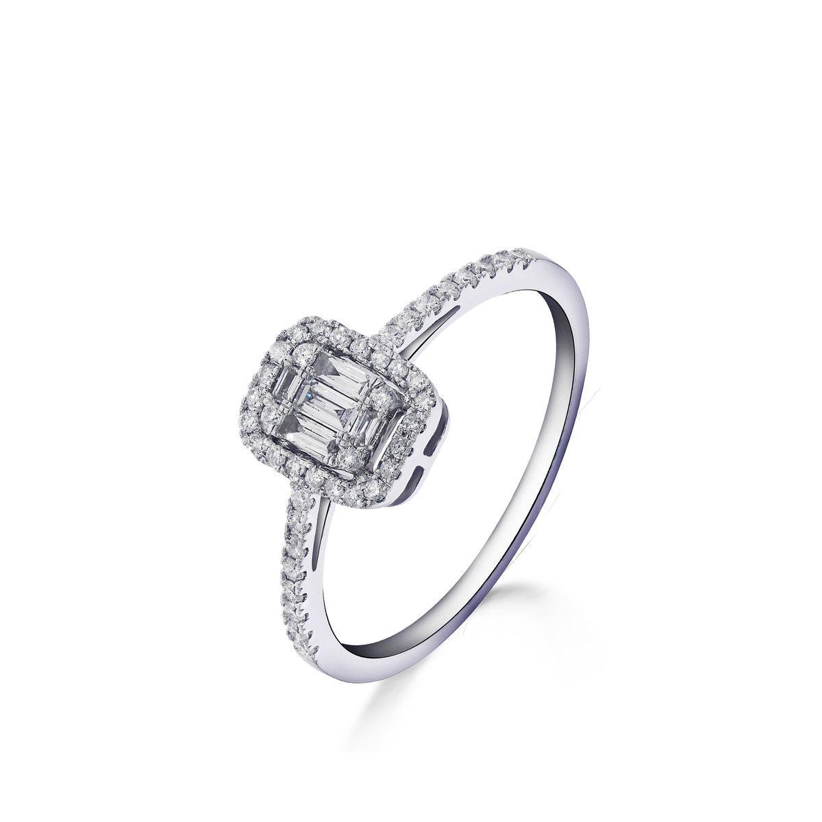 BRUNOTT BASICS RING 059470A MET DIAMANT