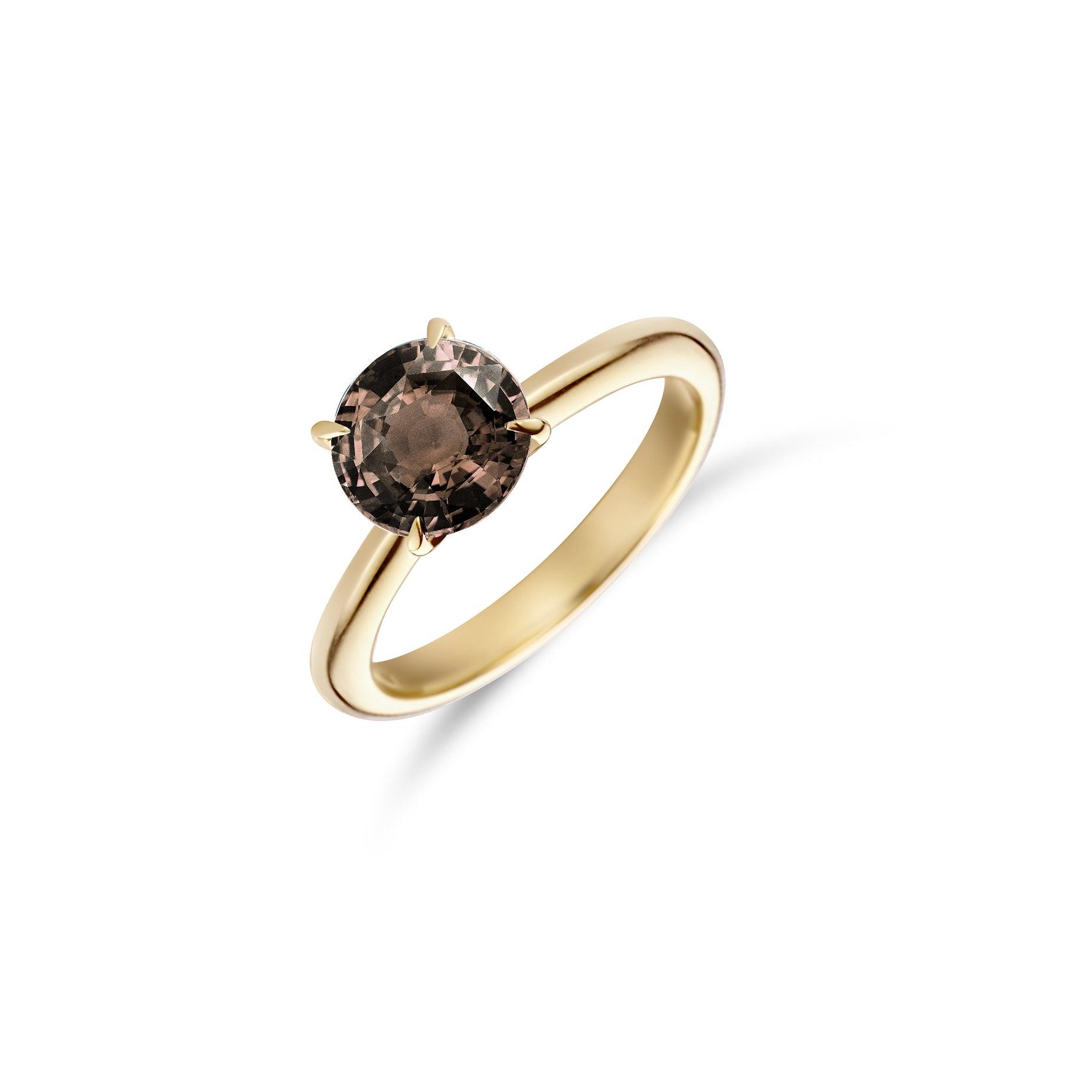 BYR&C ROMANCE RING "CUBA" ROUND MEDIUM R4201SQ