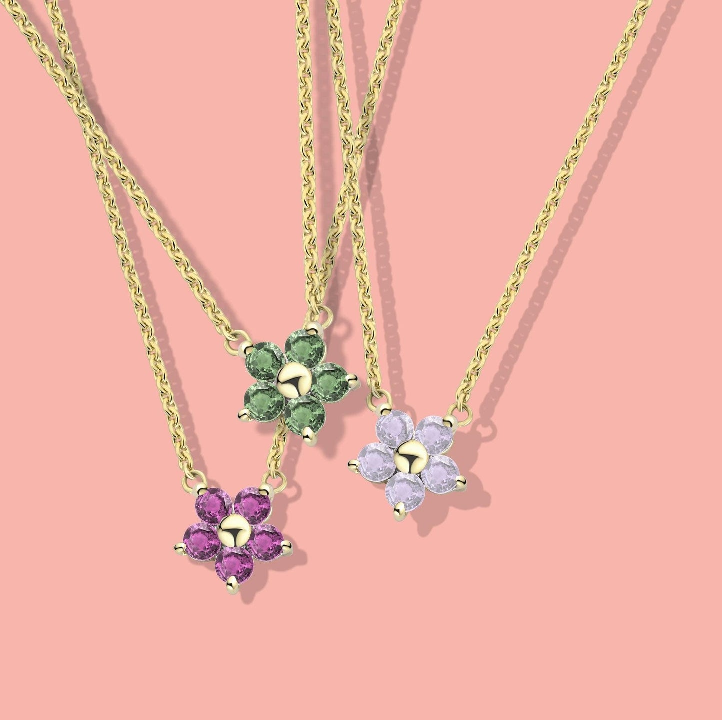 COLLIER 'ALLERLIEFSTE' BLOOM MET LAVENDER