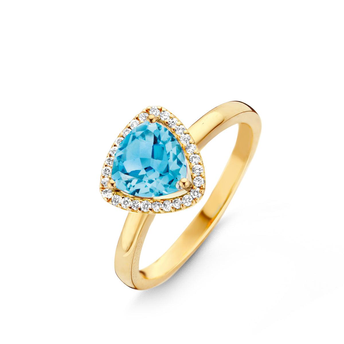 ETNA RING 055145AT MET SWISS BLUE TOPAAS