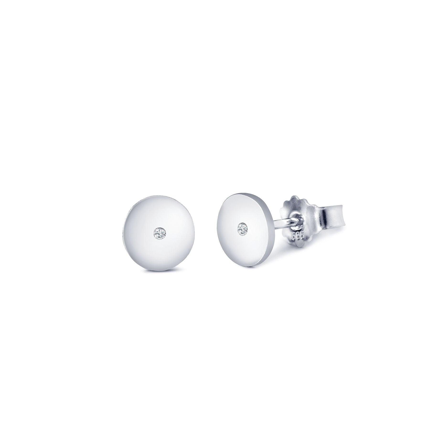 MISS SPRING EAR STUD DISC "FOREVER" MSO004DI GG