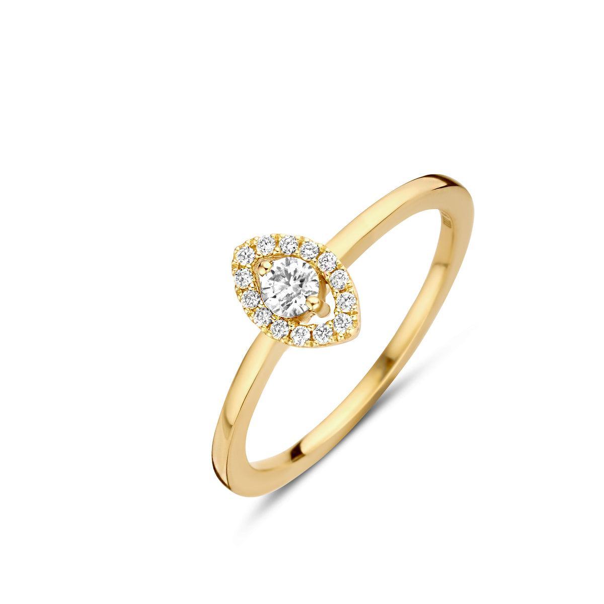 SALINA RING 062405A MET DIAMANT