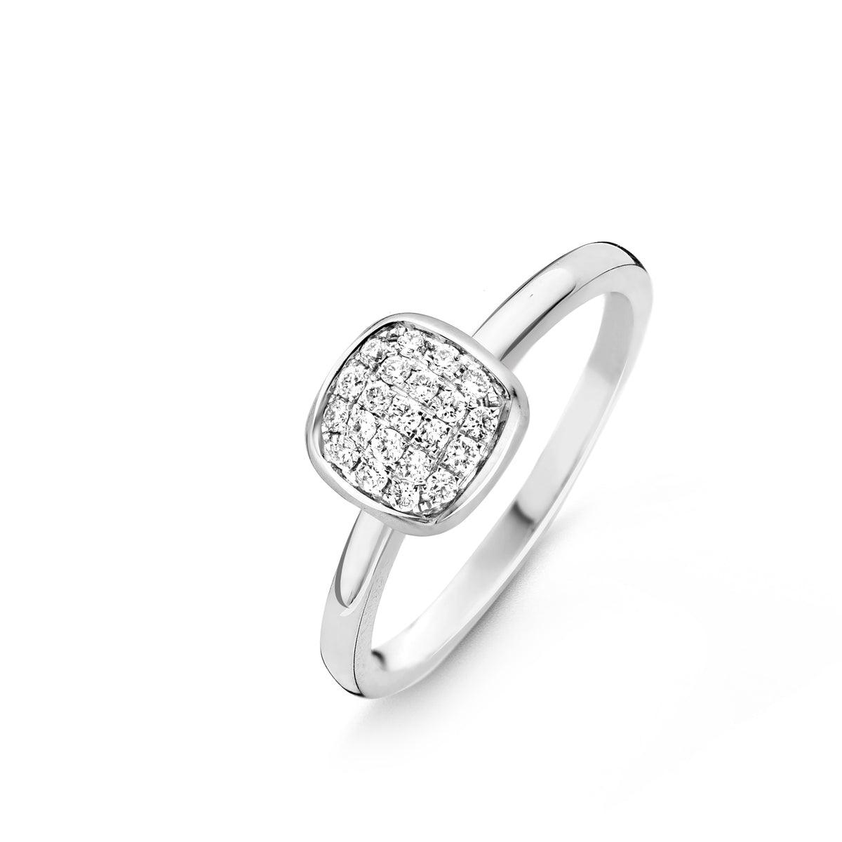 VULSINI RING 91GC08A MET DIAMANT