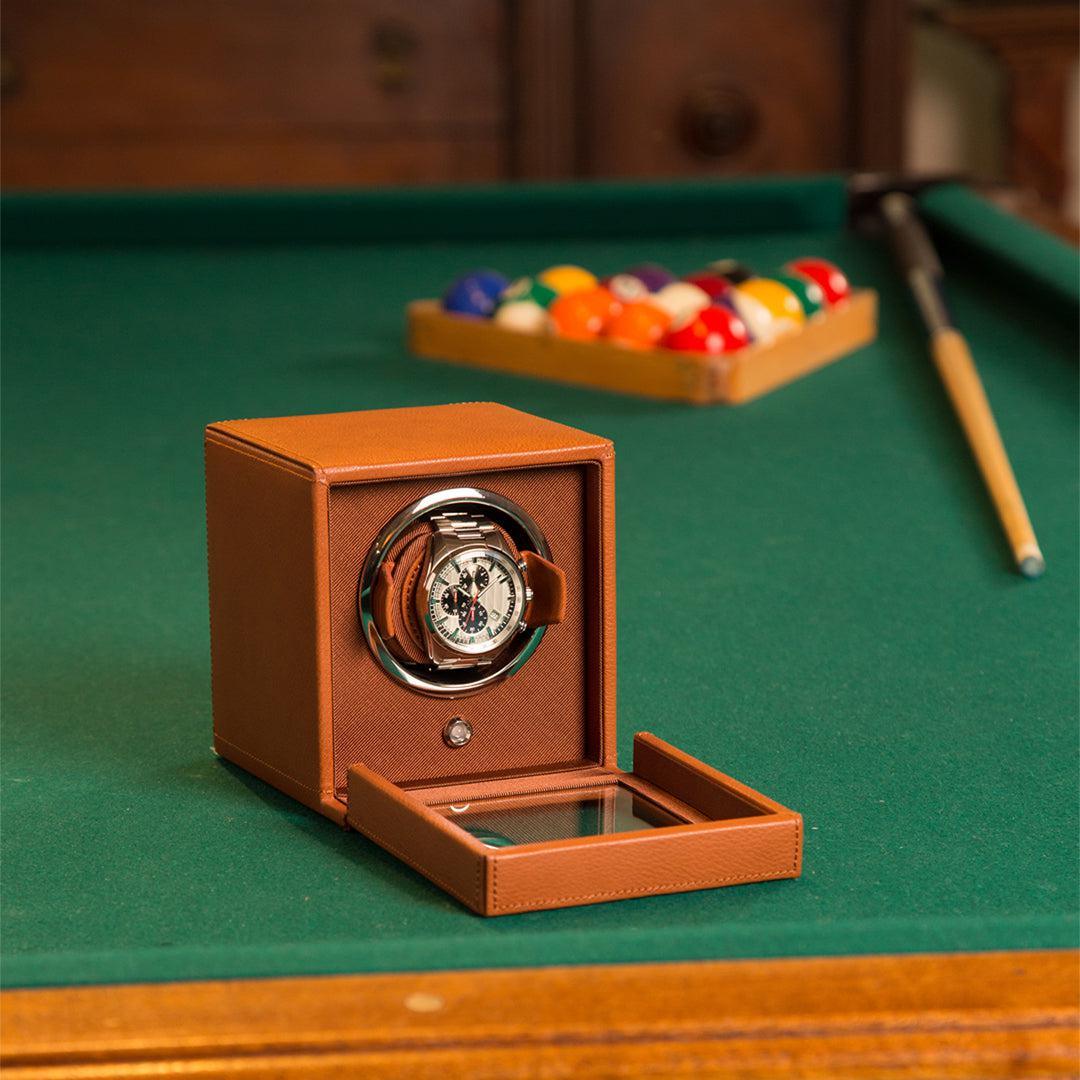 WOLF1834 Cub watch winder - 461127 - Cognac