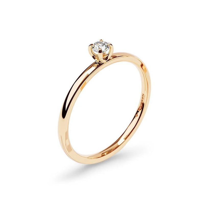 Amatis Fine C ring - 18k Roségoud