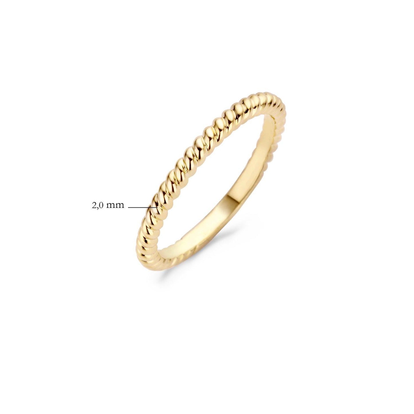 BLUSH RING 1118YGO - 14 K GEELGOUD