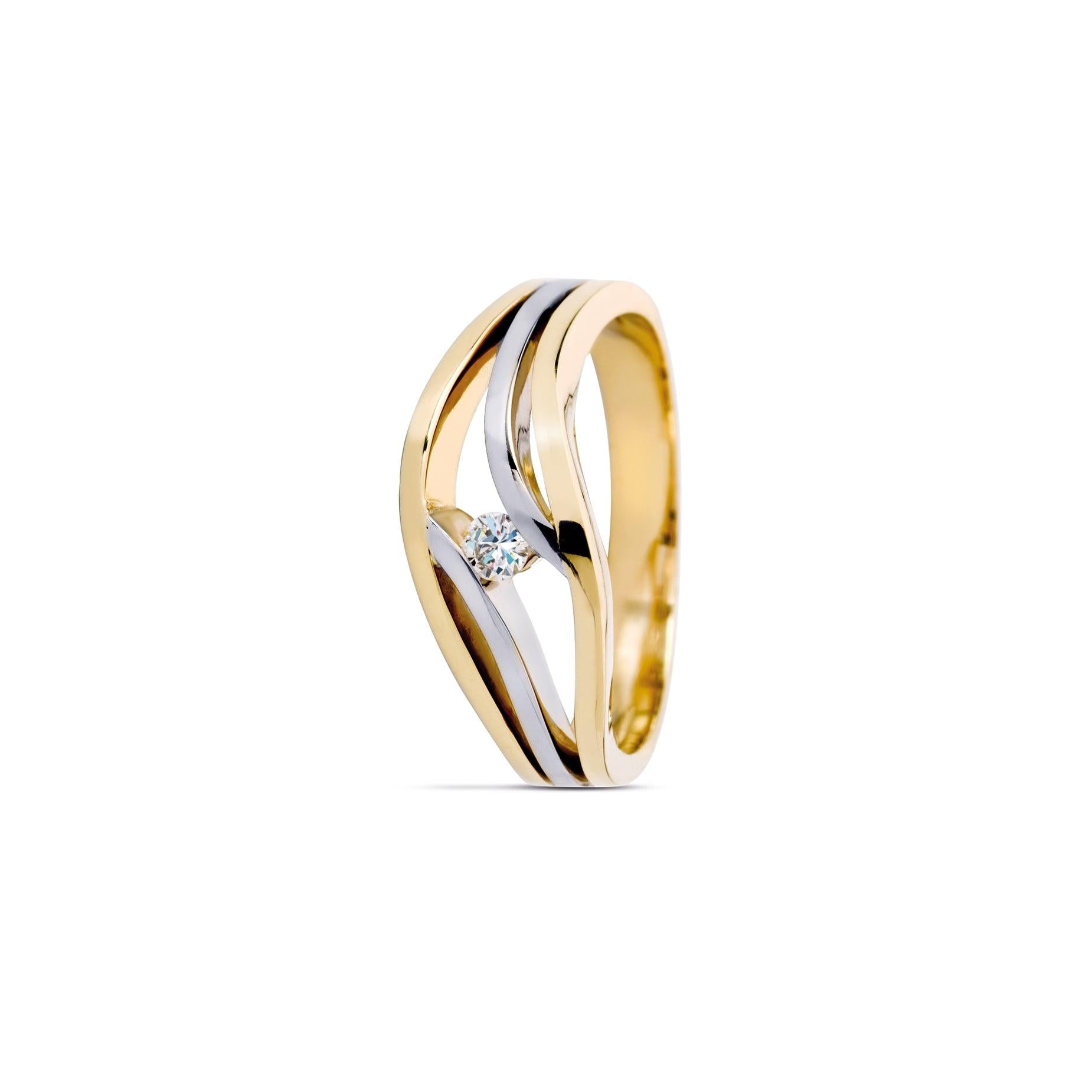 BYR&C LEGACY RING "AUBREY" R35GGWG SI/R