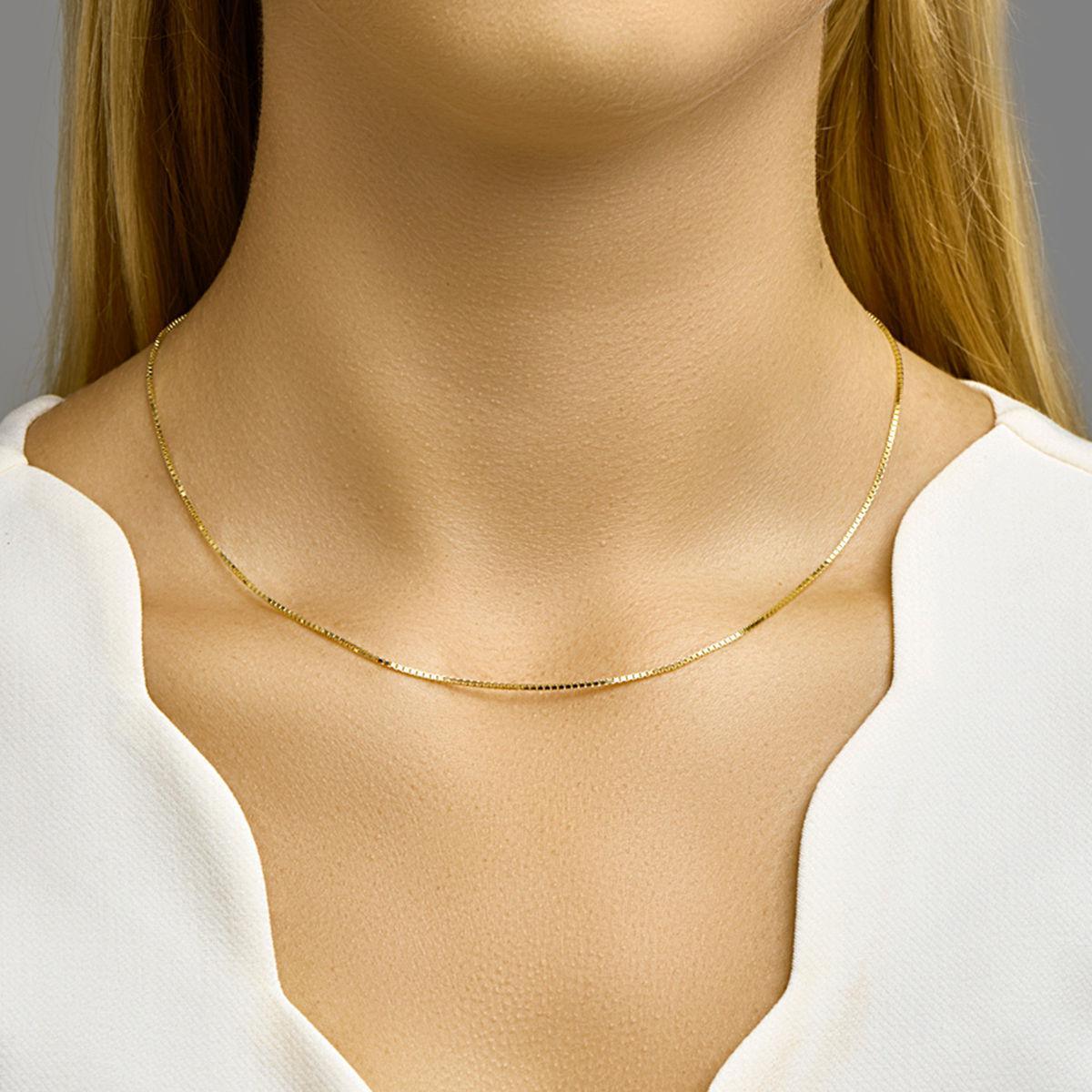 COLLIER VENETIAANS 1,1 MM 14K GEELGOUD - 40.03898