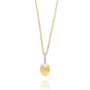 DANCING "ÉLITE" GOLD AND DIAMONDS SMALL NECKLACE