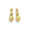 DANCING "ÉLITE" GOLD CHARMING DROP EARRINGS