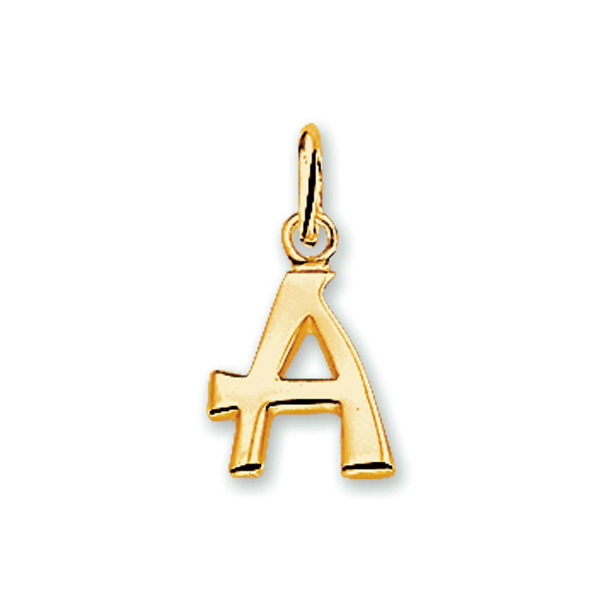 HANGER LETTER A 14K GEELGOUD - 40.18416