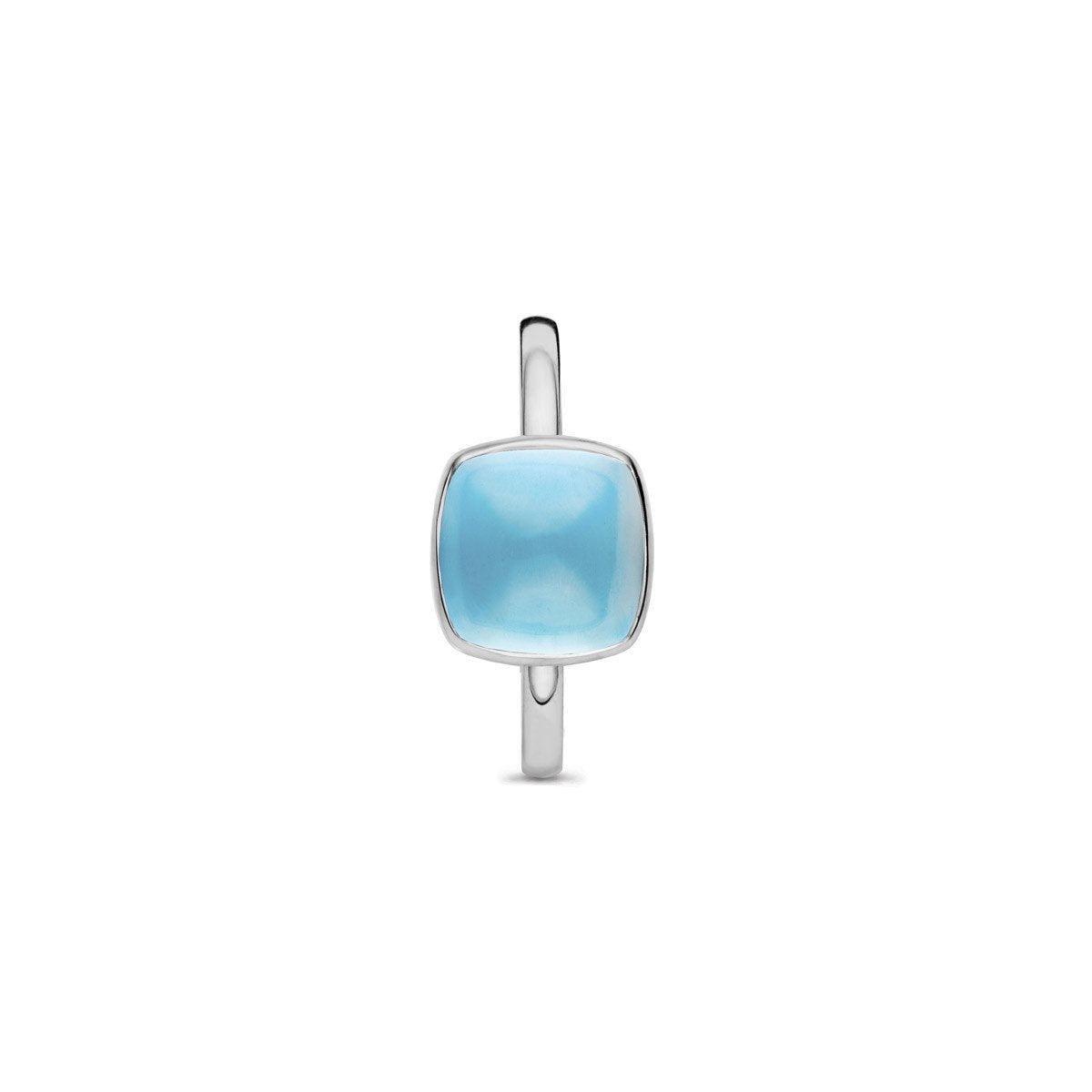 PANTELLERIA RING 051551TN MET SKY BLUE TOPAAS OP PARELMOER