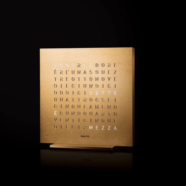 Qlocktwo Touch - Gouden legende