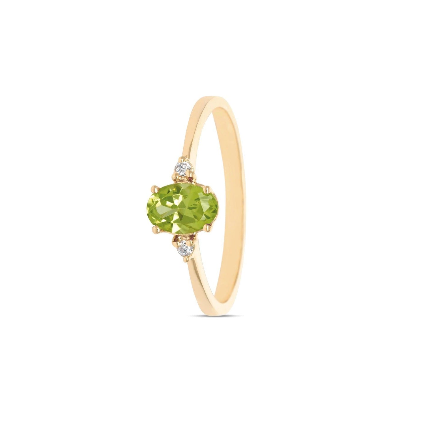 RING 'ALLERLIEFSTE' HELENA MET PERIDOT