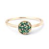 RING DISC 'FOREVER' MET TSAVORITE