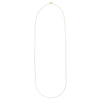 WHITE DESERT "AMULETS" GOLD AND MOONSTONE NECKLACE (LARGE)